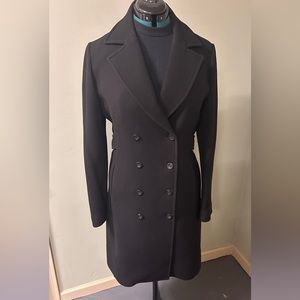 J crew double breasted long women’s  coat